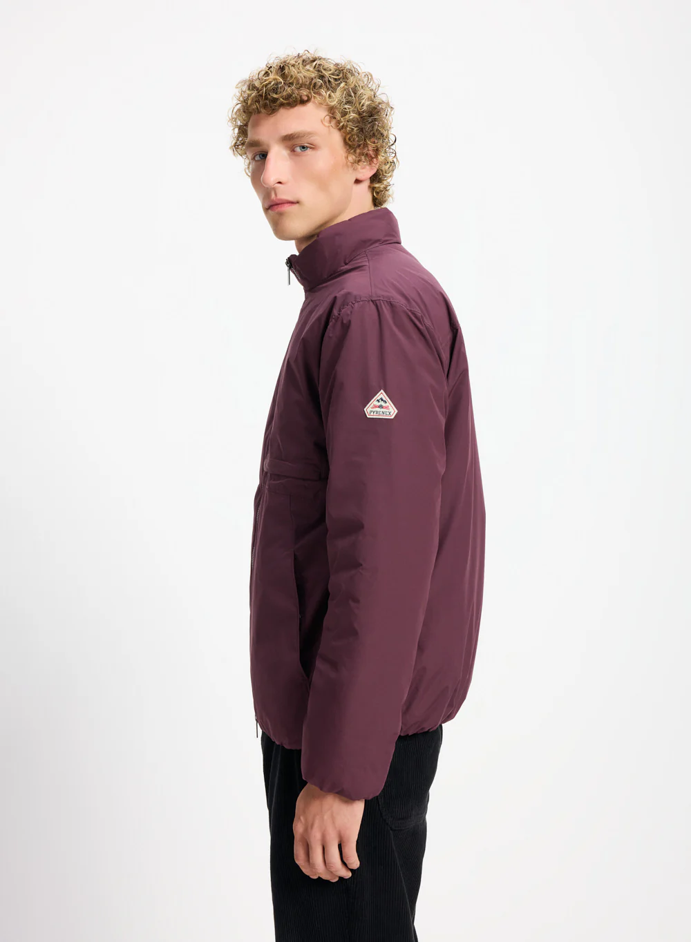 Blouson en duvet pour homme Pyrenex Spectre violet foncé - Image 3