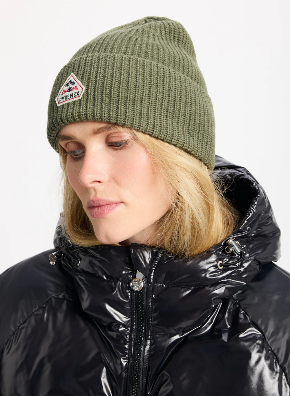 Bonnet Pyrenex Gomma khaki clair - Image 2