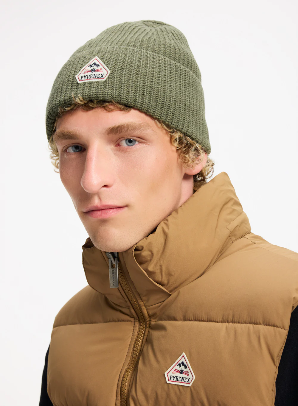 Bonnet Pyrenex Gomma khaki clair - Image 3