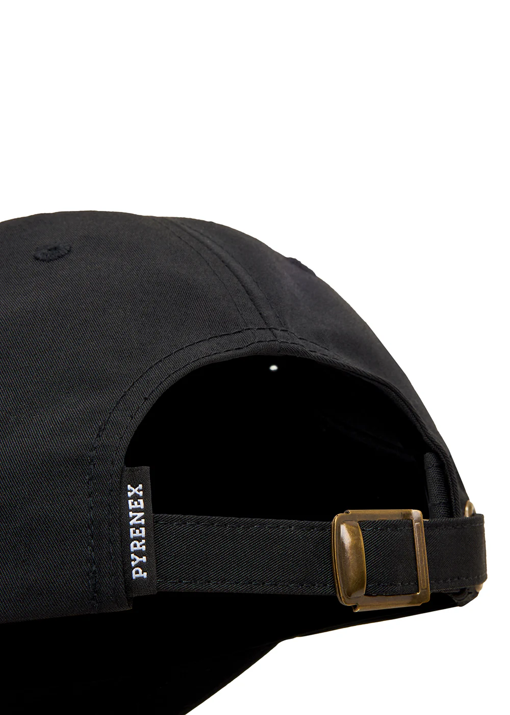 Casquette unisexe Pyrenex Mister Down noire - Image 3