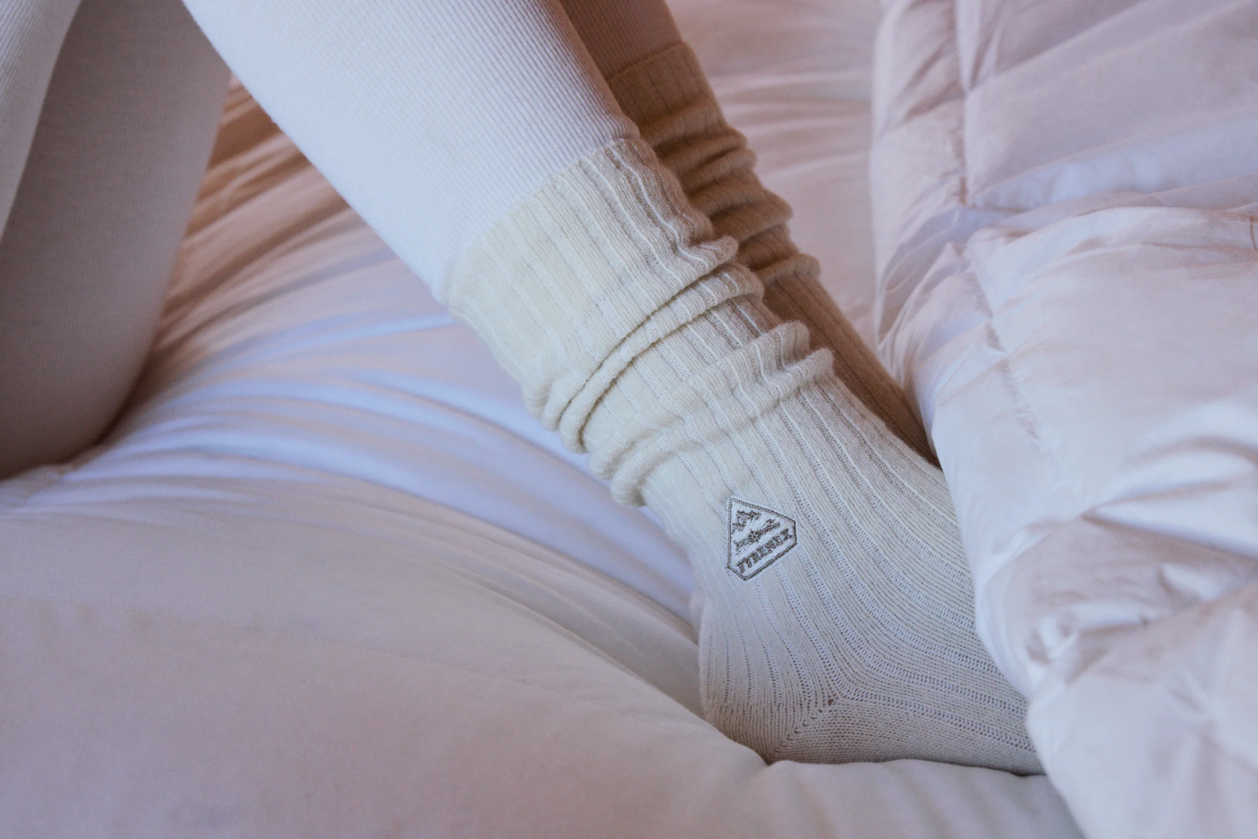 Chaussettes Cocoon beige - Image 3