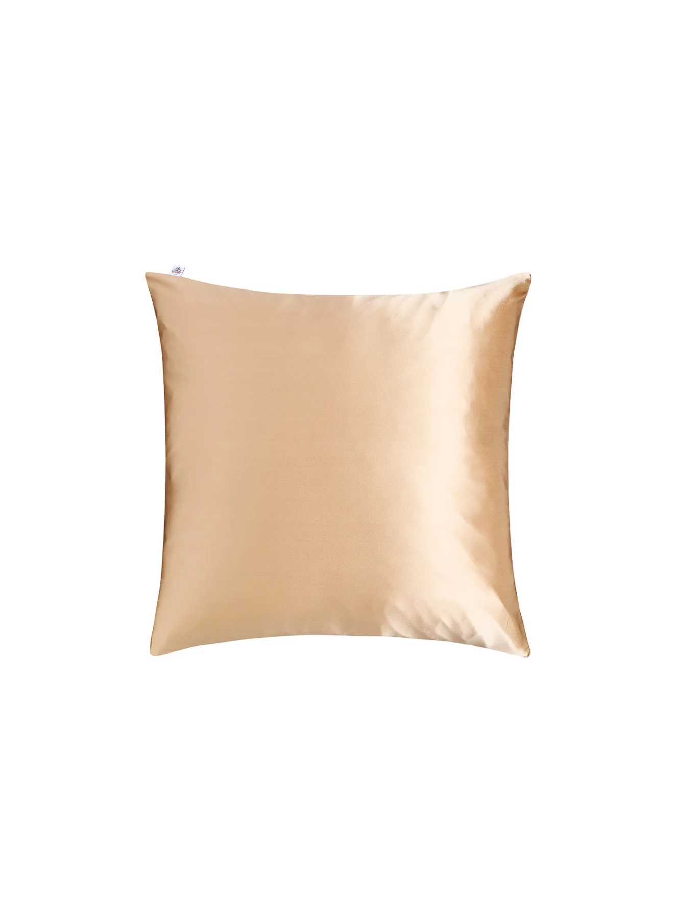 Taie oreiller en soie taupe - Image 3
