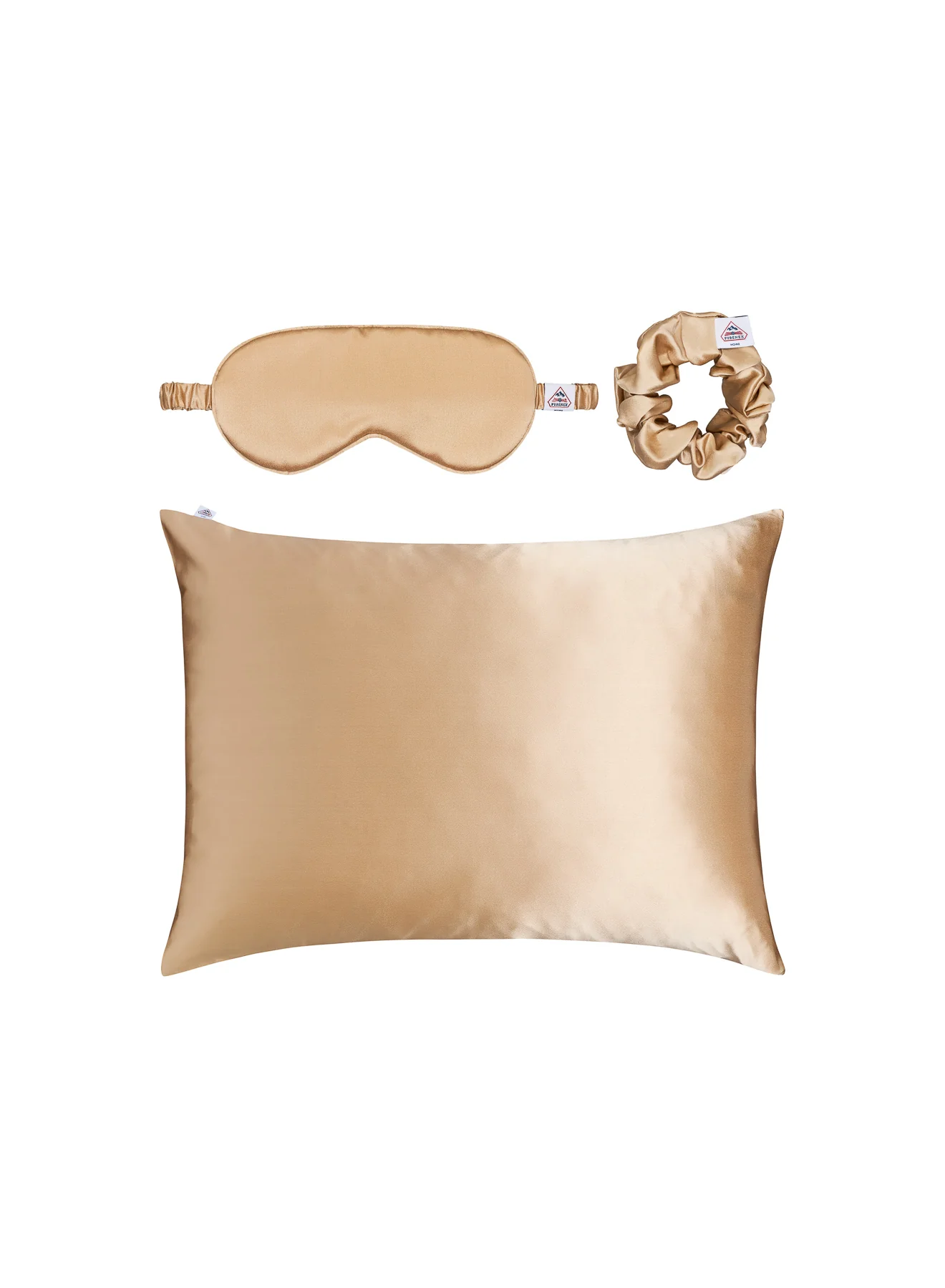 Coffret en soie taupe - Image 5