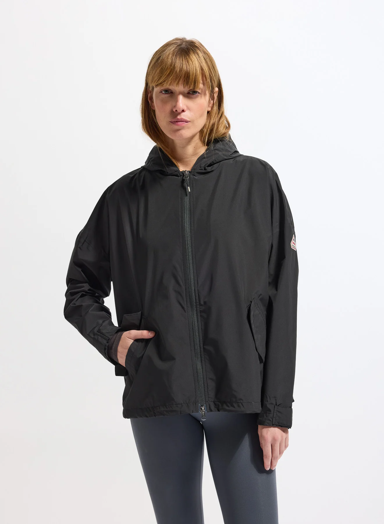 Coupe-vent imperméable femme Pyrenex Pyrite noir