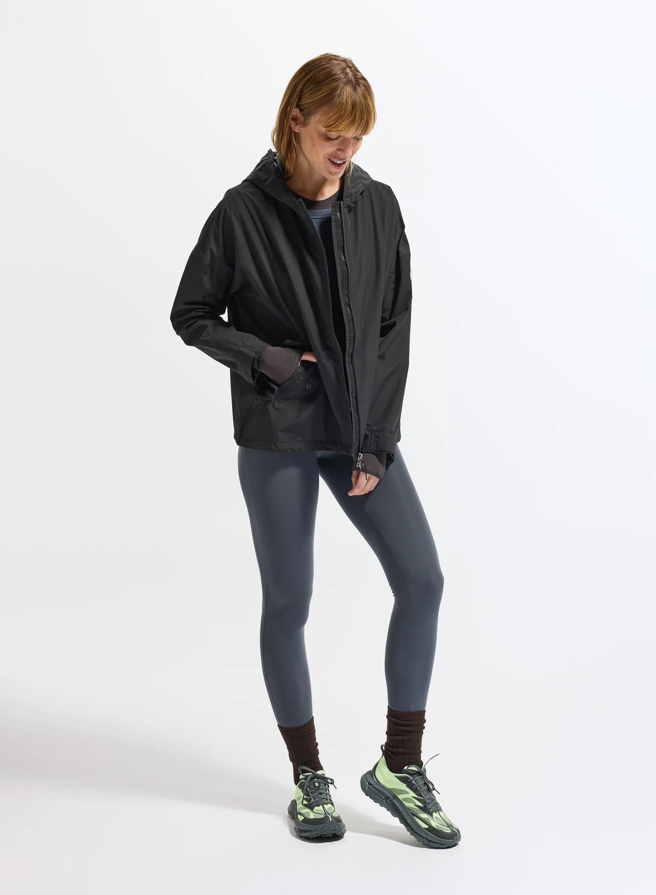 Coupe-vent imperméable femme Pyrenex Pyrite noir - Image 2