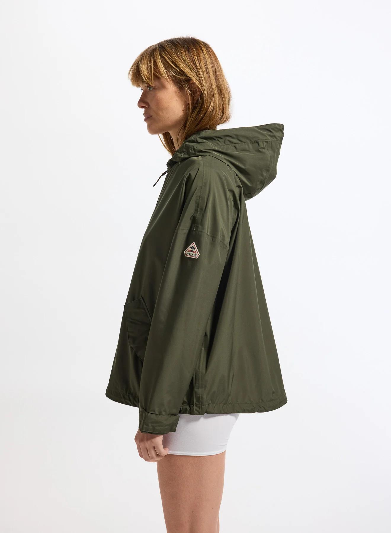 Coupe-vent imperméable femme Pyrenex Pyrite vert kaki - Image 3
