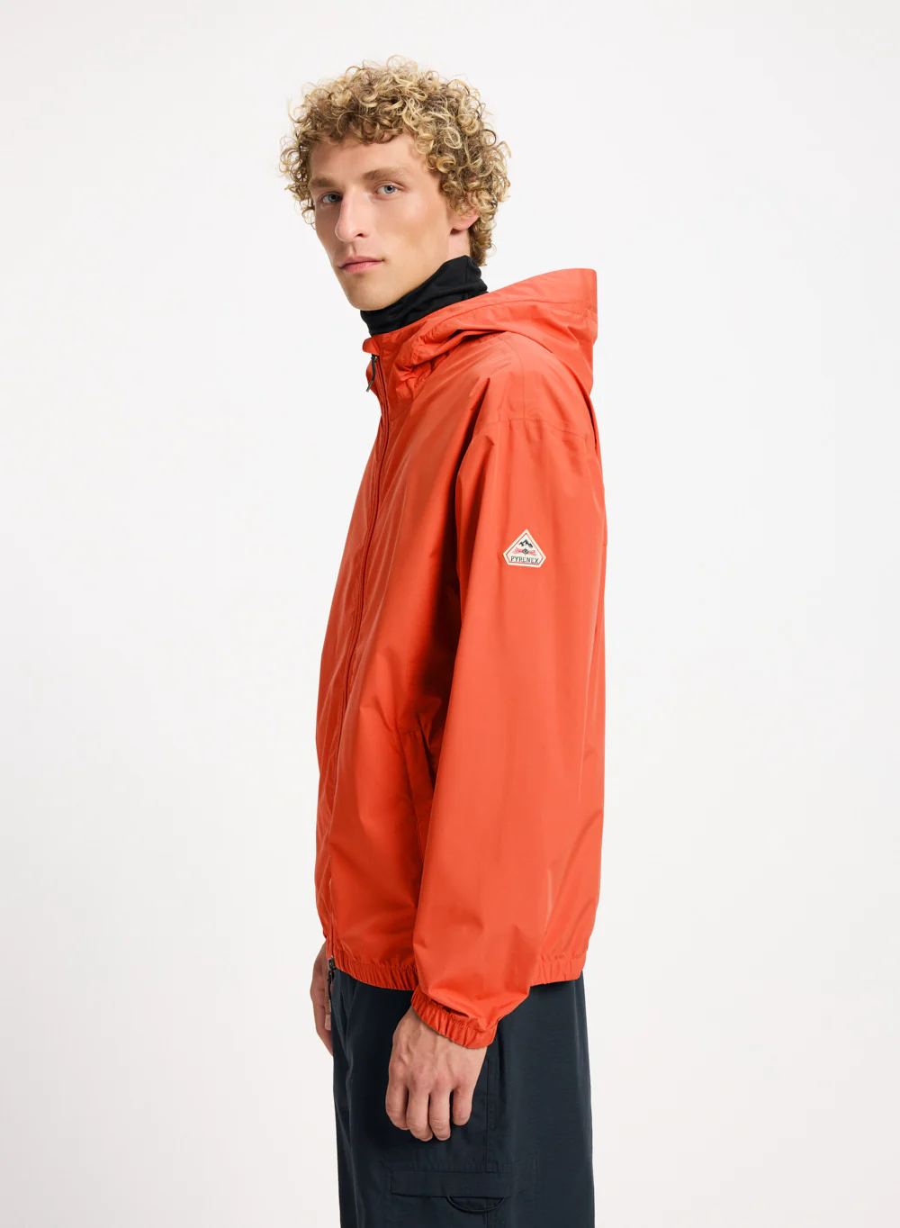 Coupe-vent imperméable unisexe Pyrenex Ensure orange