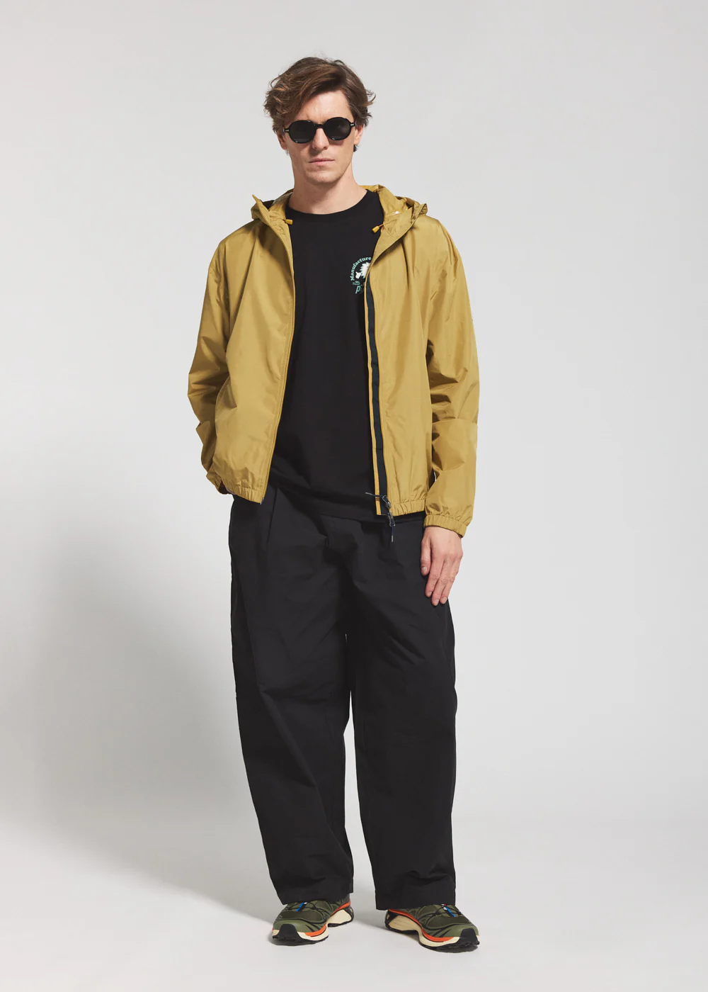 Coupe-vent imperméable unisexe Pyrenex Ensure jaune - Image 4