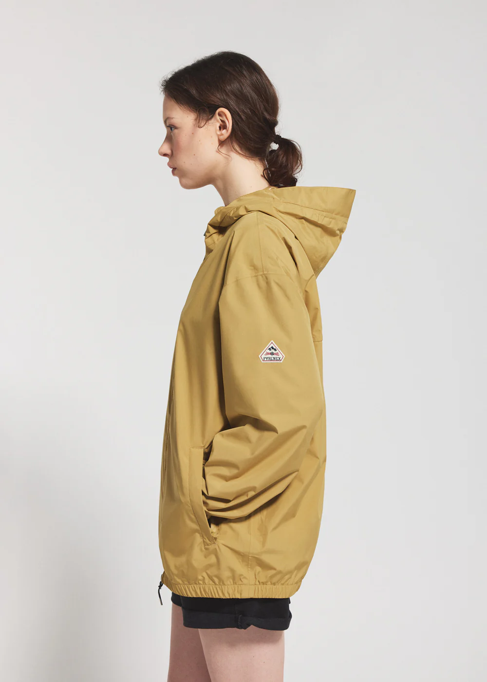 Coupe-vent imperméable unisexe Pyrenex Ensure jaune - Image 6