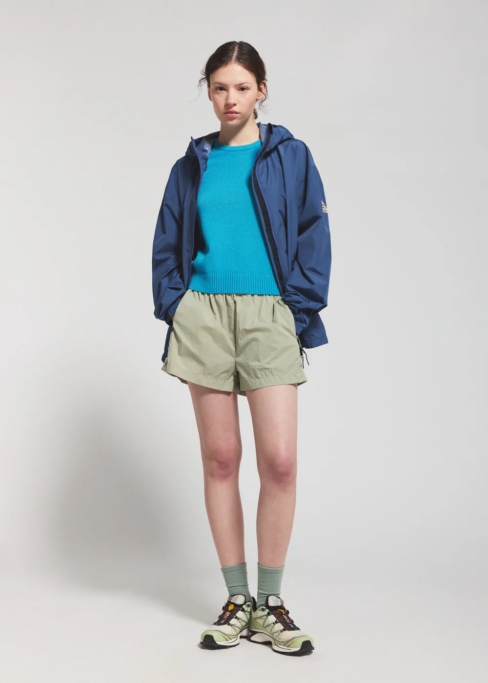 Coupe-vent imperméable unisexe Pyrenex Ensure bleu - Image 3