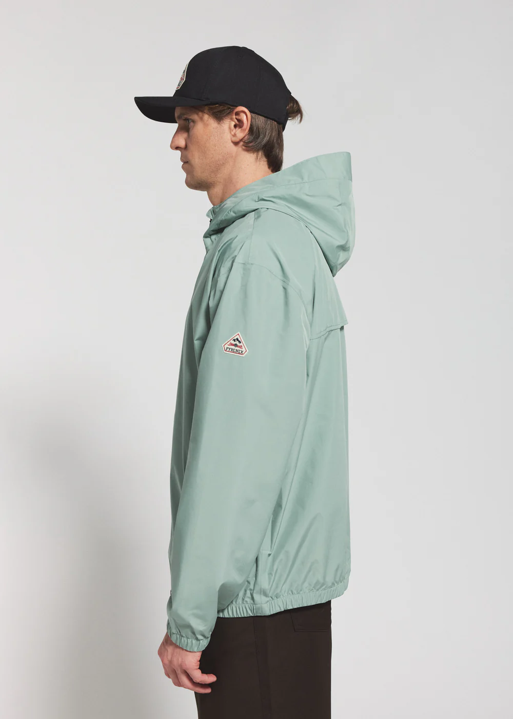 Coupe-vent imperméable unisexe Pyrenex Ensure Iceberg Green - Image 6