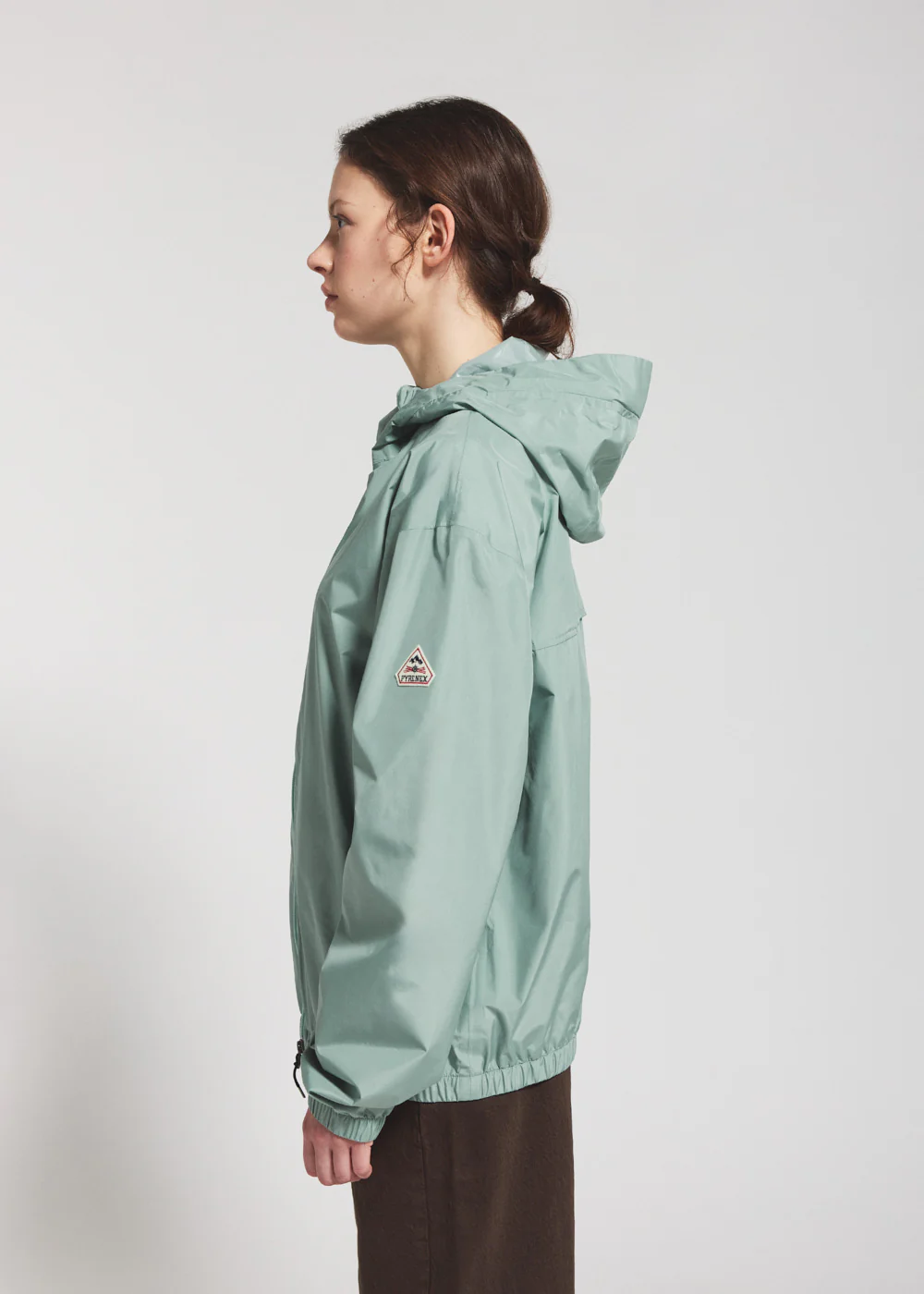 Coupe-vent imperméable unisexe Pyrenex Ensure Iceberg Green - Image 7