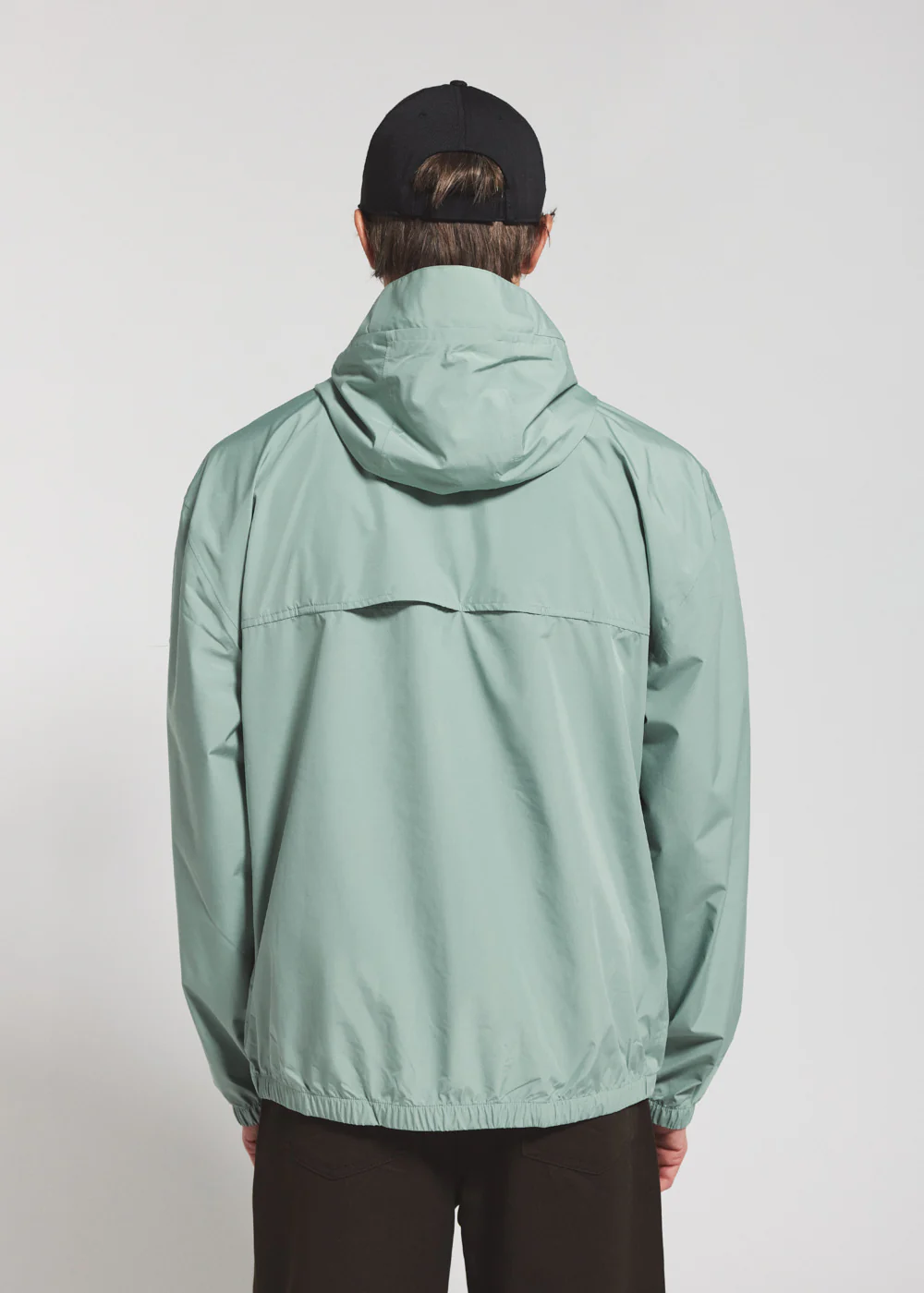 Coupe-vent imperméable unisexe Pyrenex Ensure Iceberg Green - Image 8