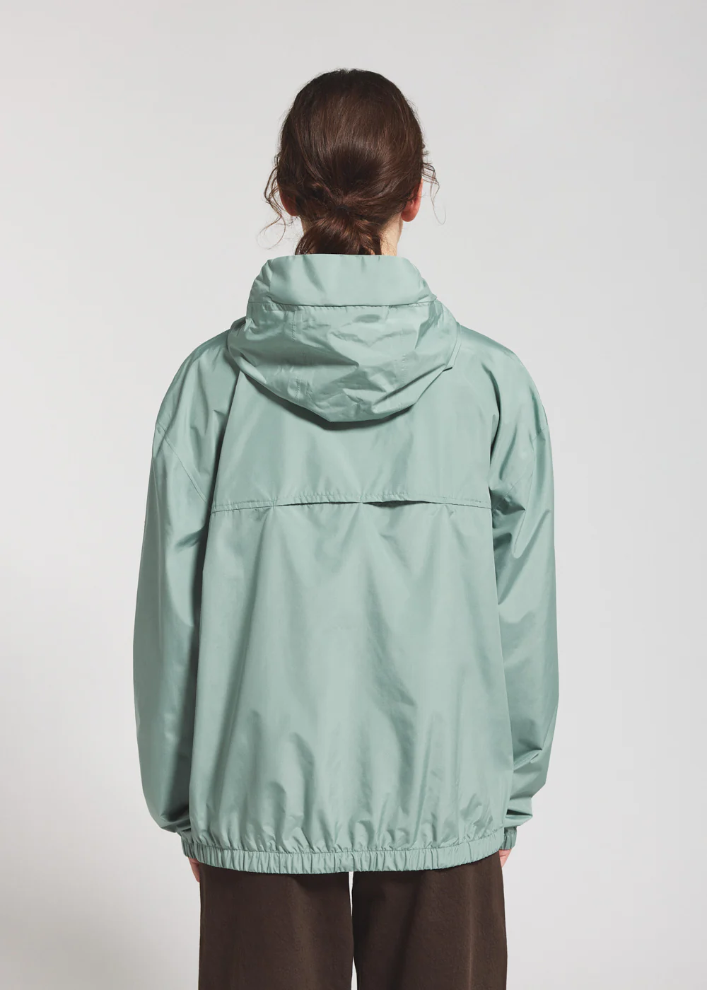 Coupe-vent imperméable unisexe Pyrenex Ensure Iceberg Green - Image 9
