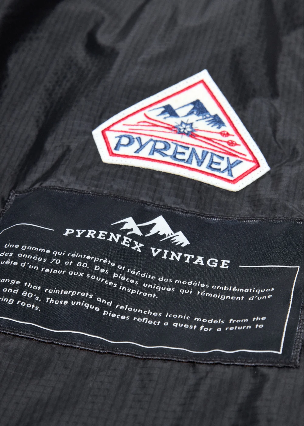 Coupe-vent Pyrenex x Wildside Soulere noir - Image 12