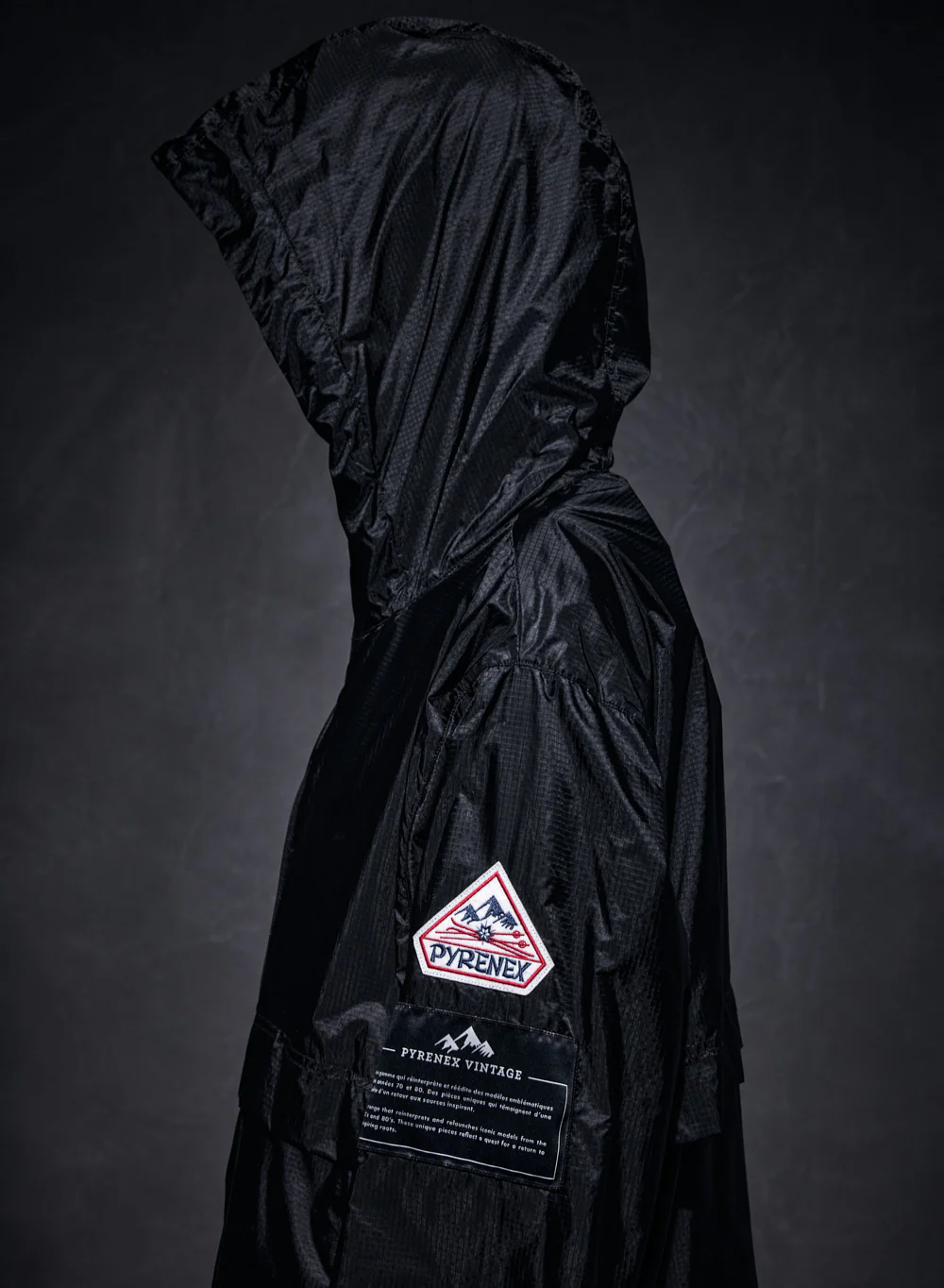 Coupe-vent Pyrenex x Wildside Soulere noir - Image 8