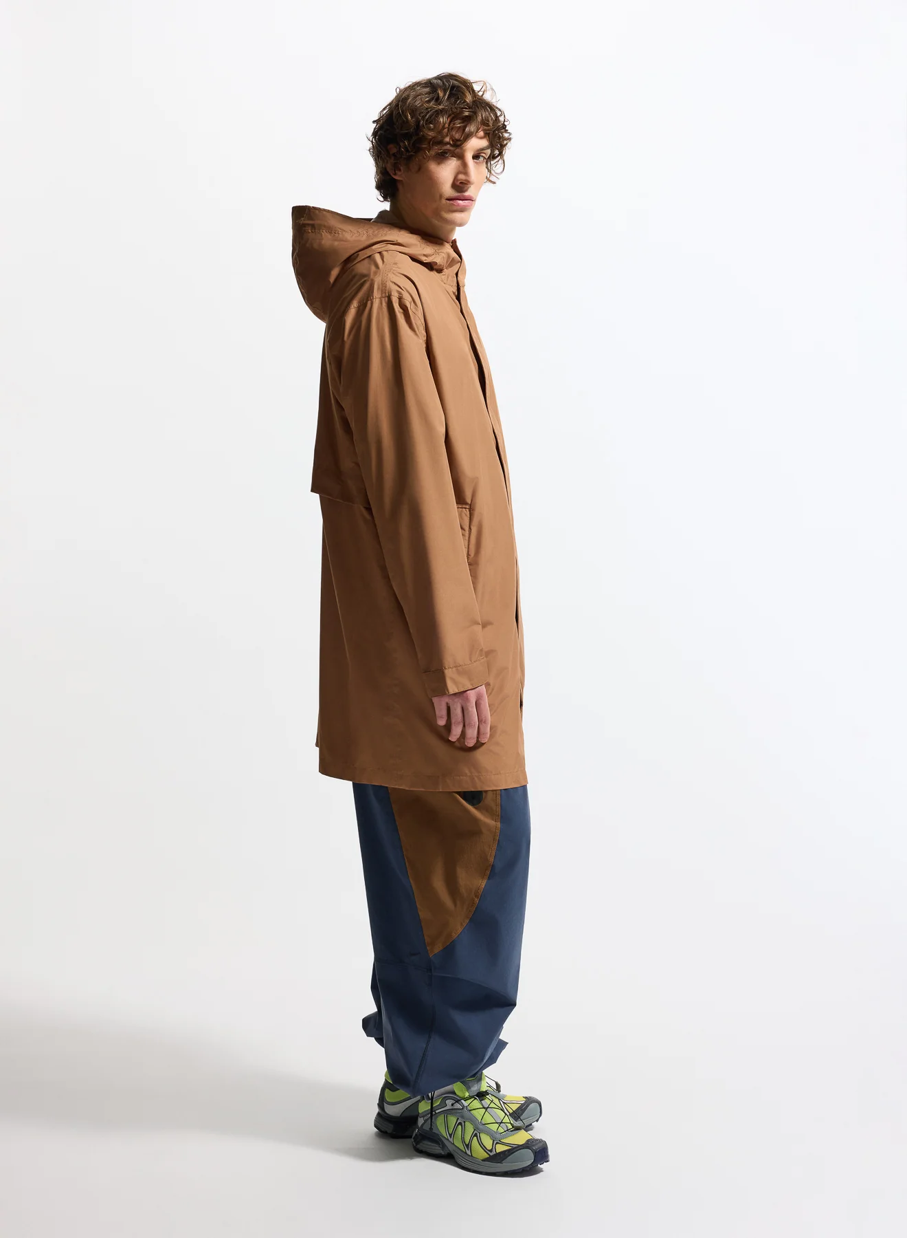 Parka longue imperméable unisexe Pyrenex Eissaure marron - Image 6
