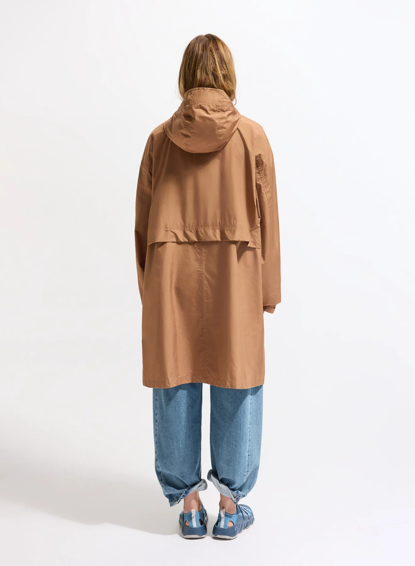 Parka longue imperméable unisexe Pyrenex Eissaure marron - Image 7