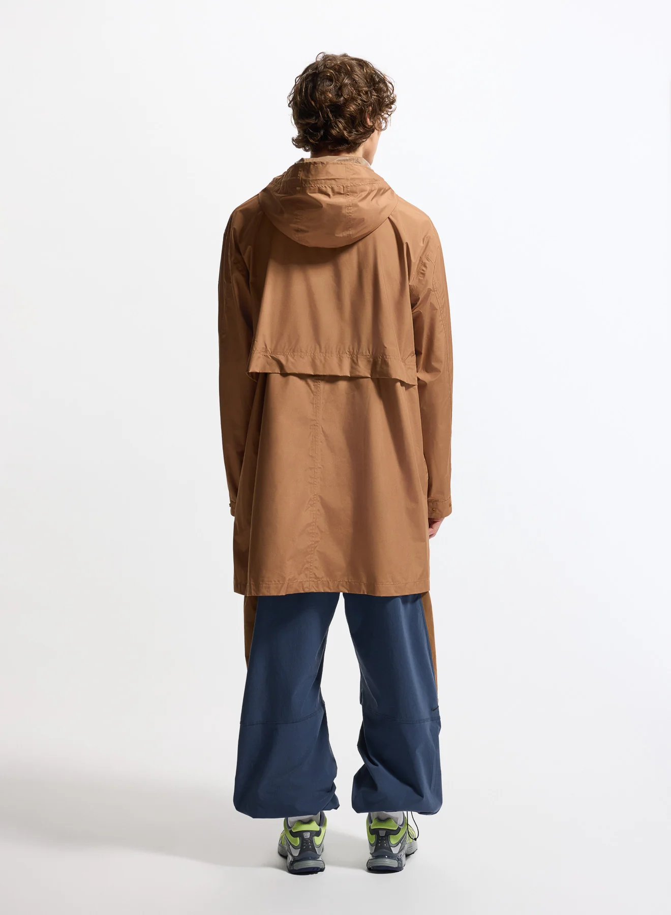 Parka longue imperméable unisexe Pyrenex Eissaure marron - Image 8