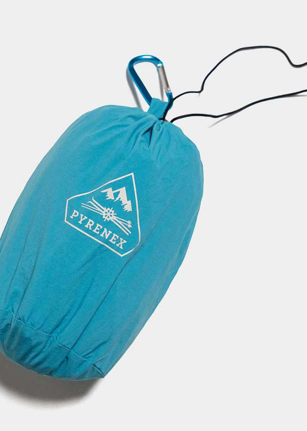 Coupe-vent unisexe à capuche Pyrenex Soulere bleu turquoise - Image 14