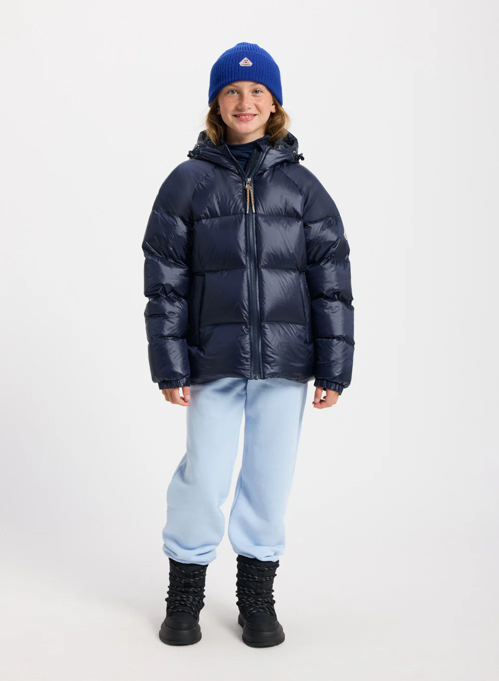 Doudoune à capuche enfant Pyrenex Sten Amiral - Image 4