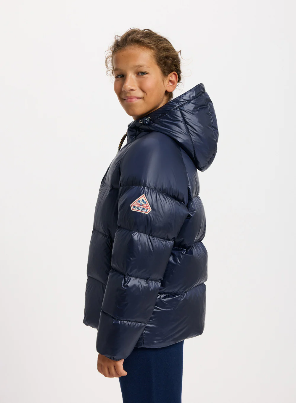 Doudoune à capuche enfant Pyrenex Sten Amiral - Image 5