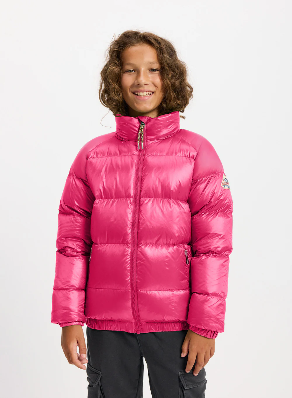Doudoune pour enfant Pyrenex Vintage Mythic fuchsia - Image 2