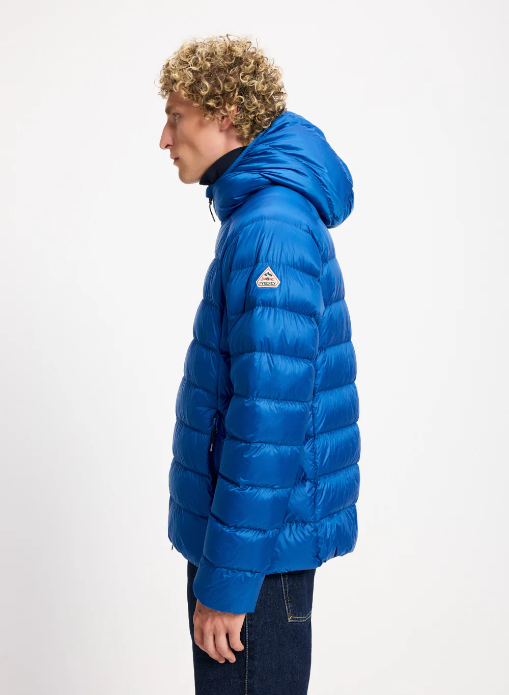 Doudoune Arial à capuche homme Pyrenex bleue - Image 3