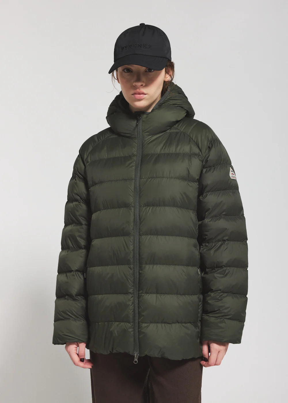 Doudoune à capuche homme Pyrenex Arial khaki