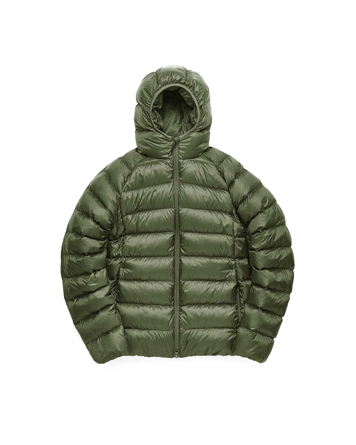 Doudoune à capuche homme Pyrenex Arial khaki - Image 9