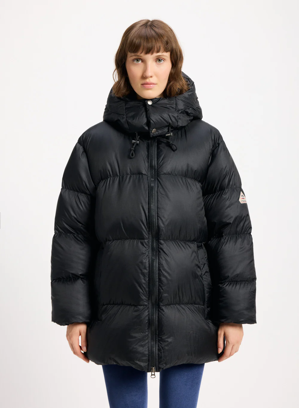 Doudoune chaude unisexe Pyrenex Shift Hooded Ripstop noire - Image 2