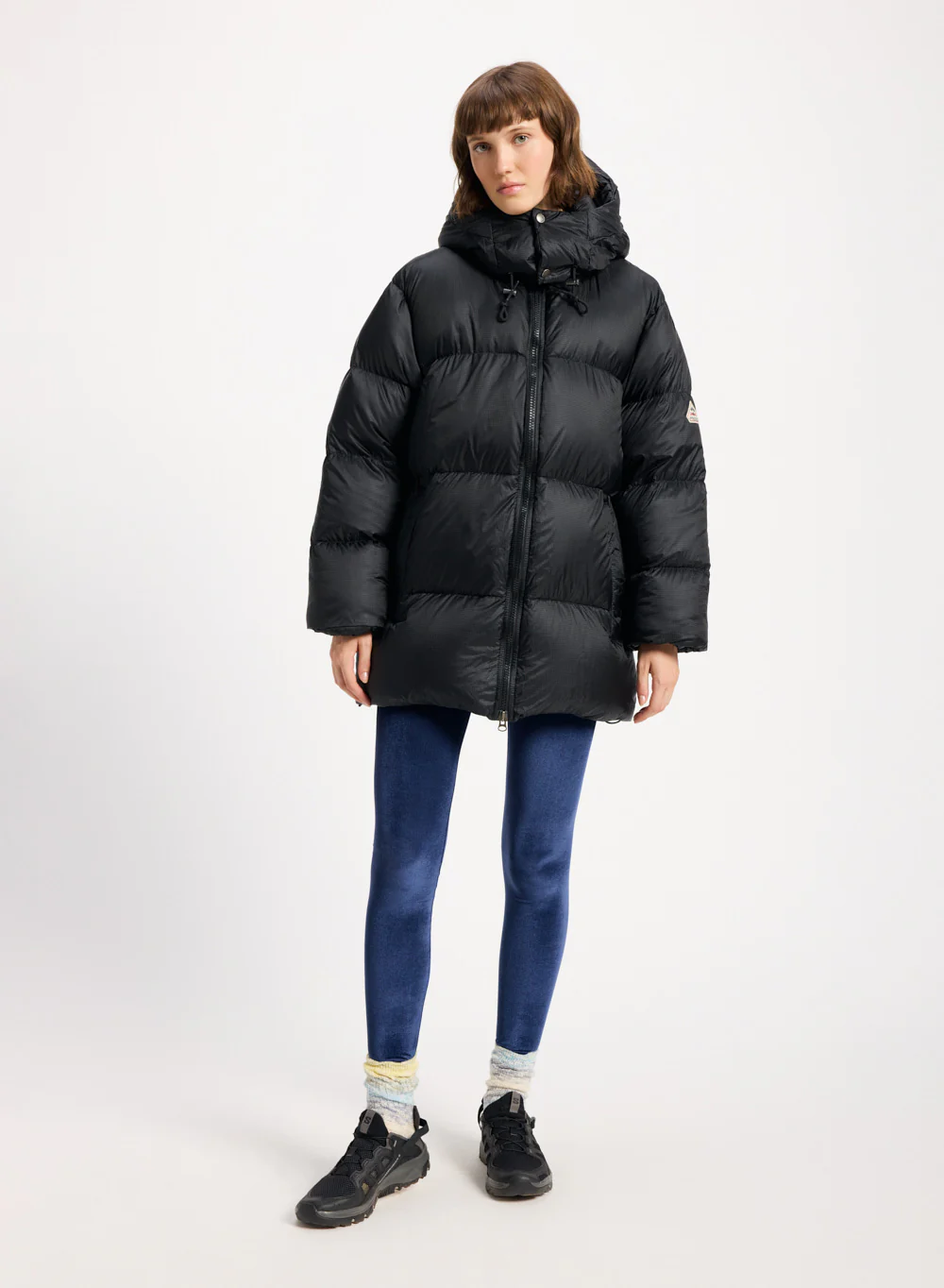 Doudoune chaude unisexe Pyrenex Shift Hooded Ripstop noire - Image 4