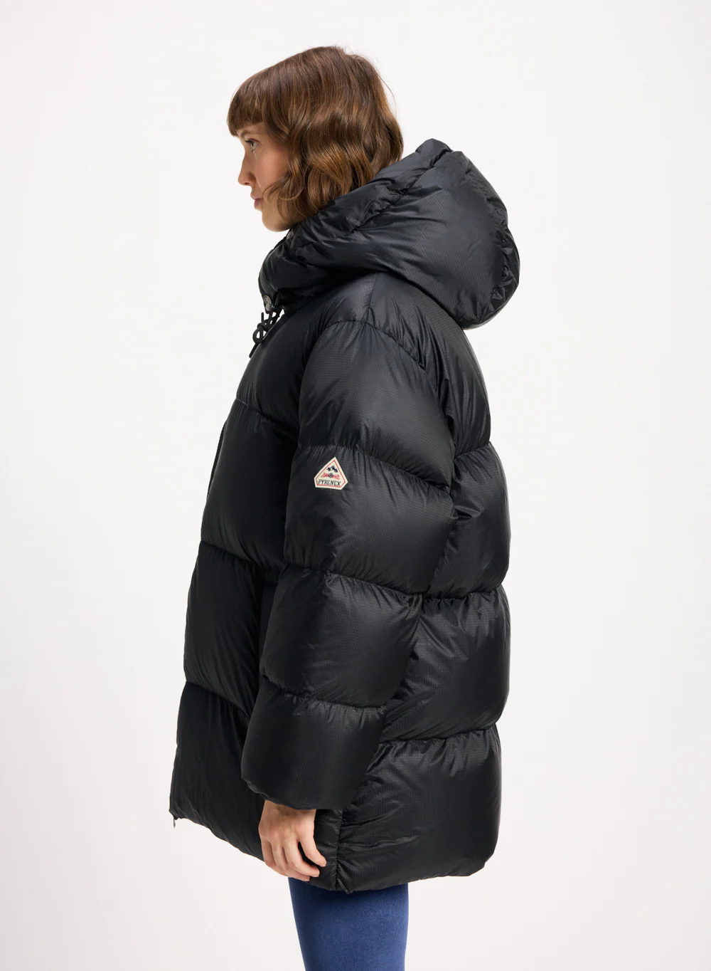Doudoune chaude unisexe Pyrenex Shift Hooded Ripstop noire - Image 6