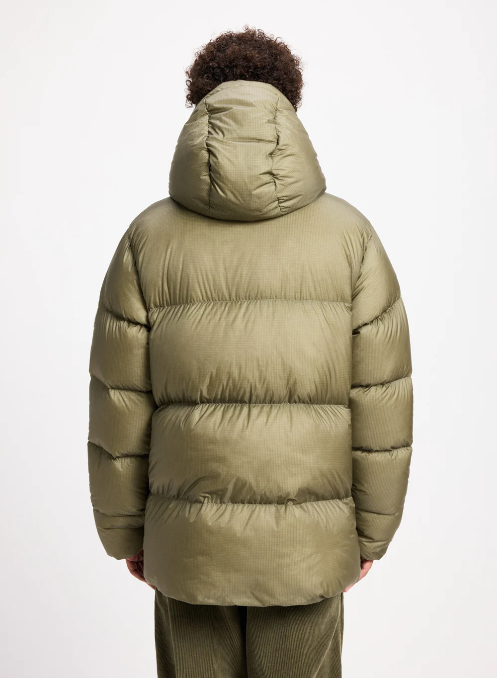 Doudoune chaude et ultra légère unisexe Pyrenex Shift Hooded Ripstop kaki - Image 7