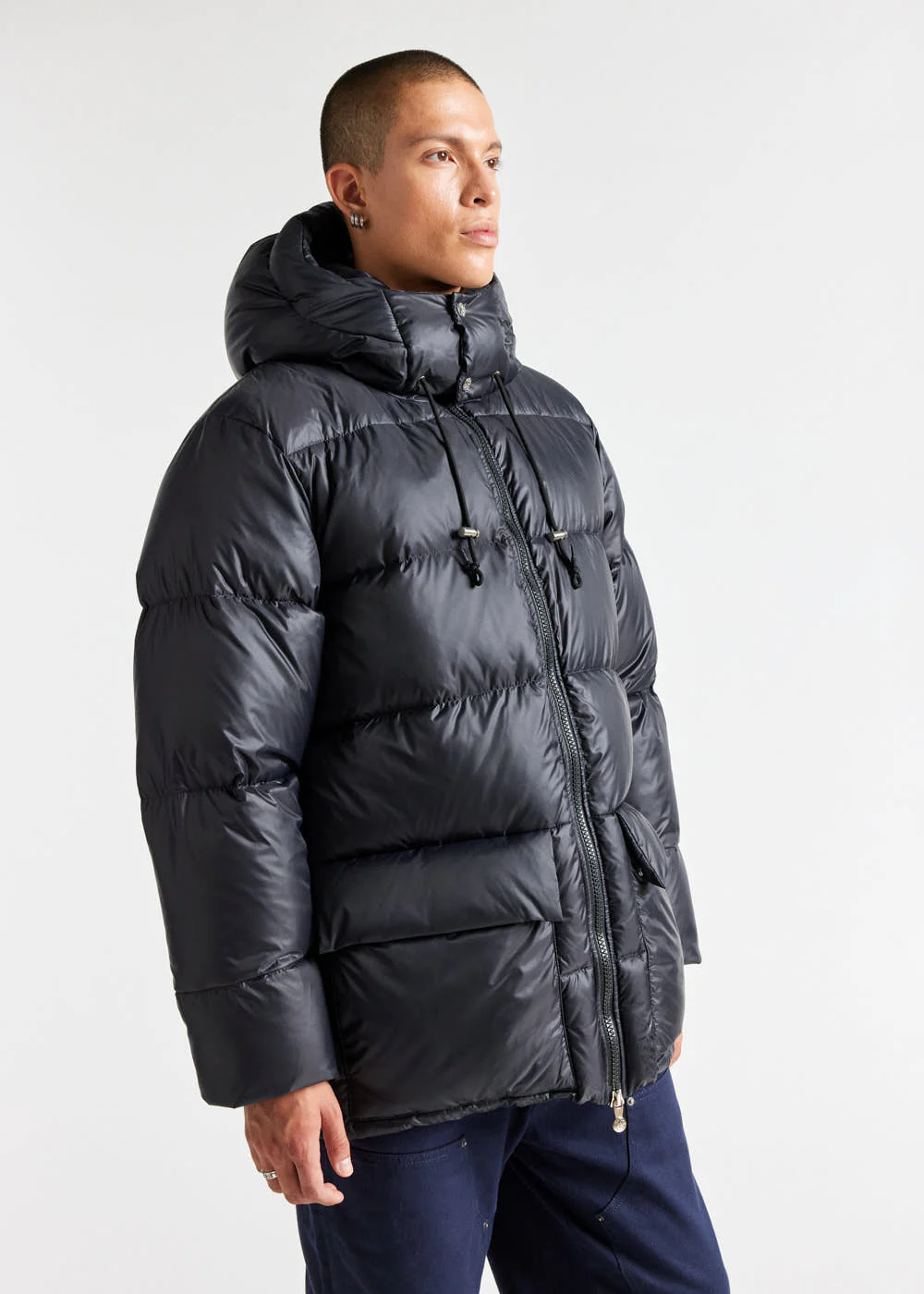 Doudoune à capuche pour homme Pyrenex Evolve Black - Image 2
