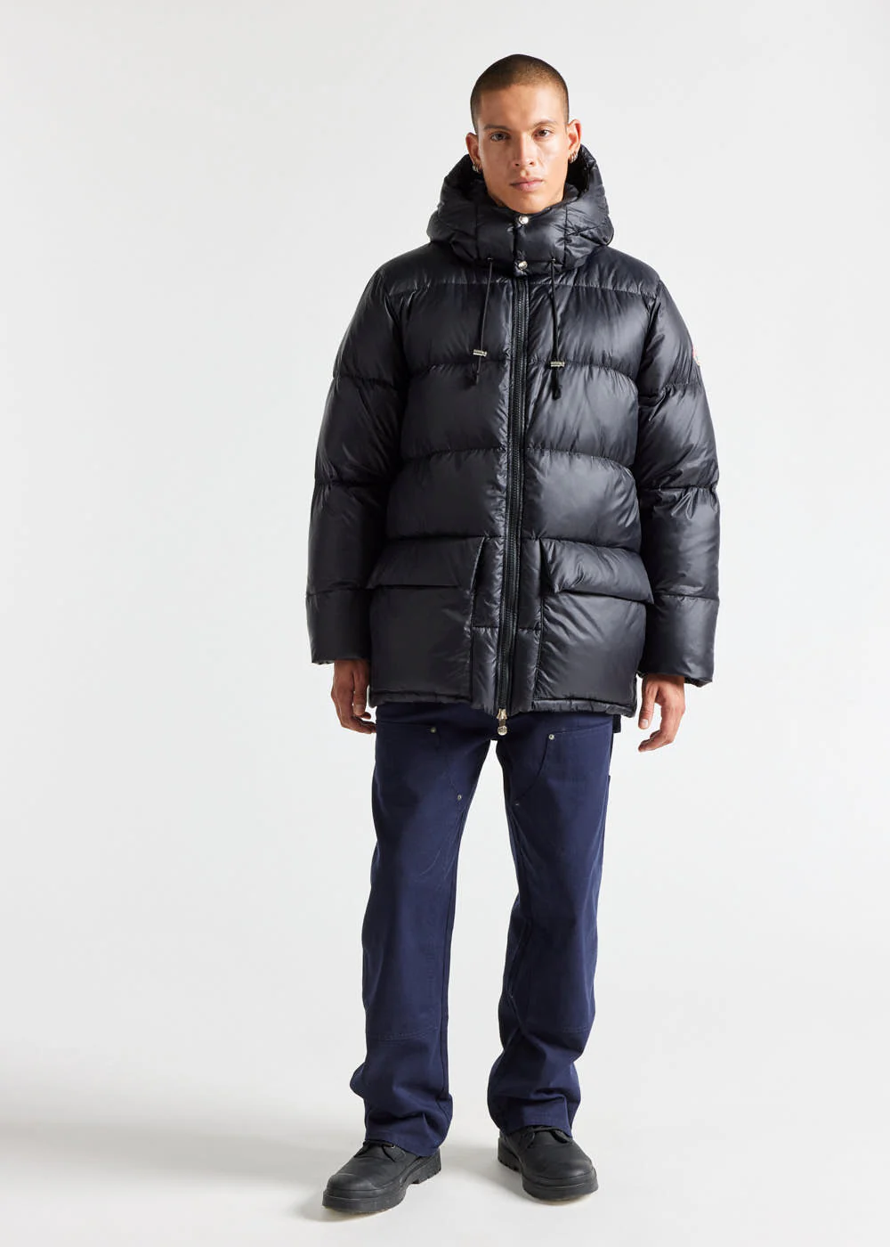 Doudoune à capuche pour homme Pyrenex Evolve Black - Image 3