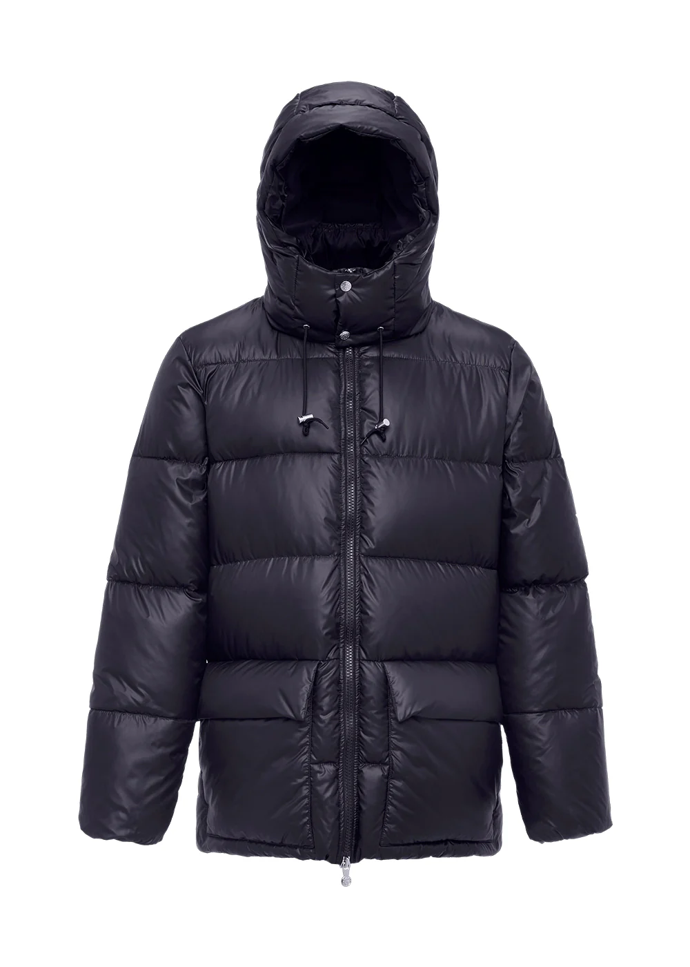 Doudoune à capuche pour homme Pyrenex Evolve Black - Image 6