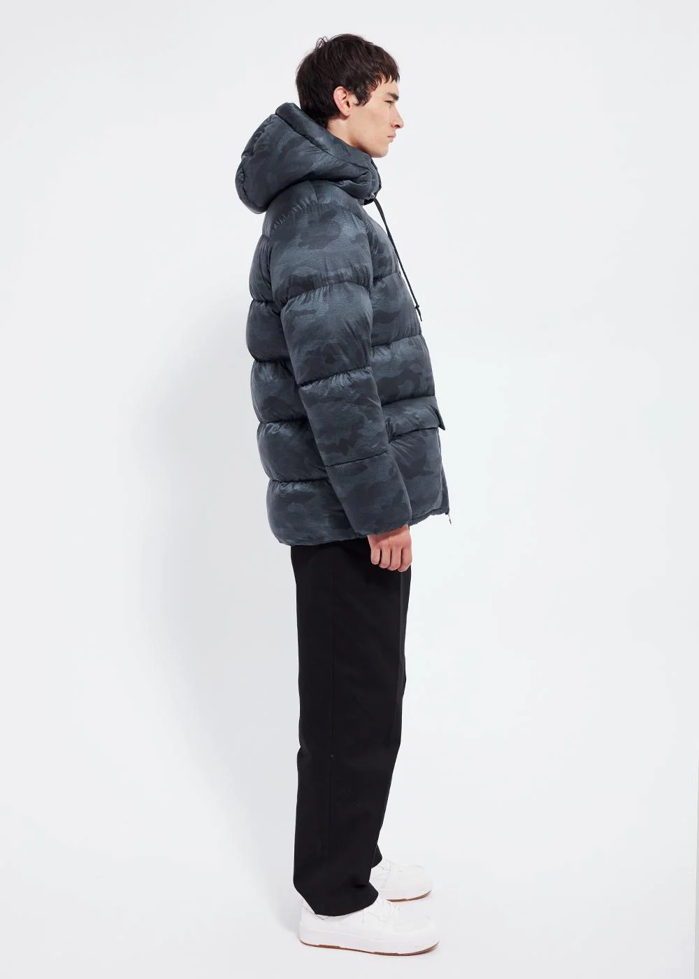 Doudoune homme Evolve Camo Camo blue print - Image 3