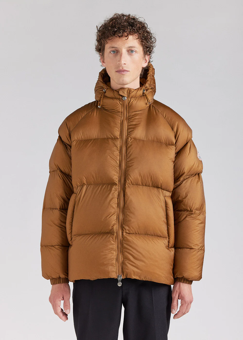 Doudoune unisexe pyrenex Sten ripstop bronze brown - Image 2
