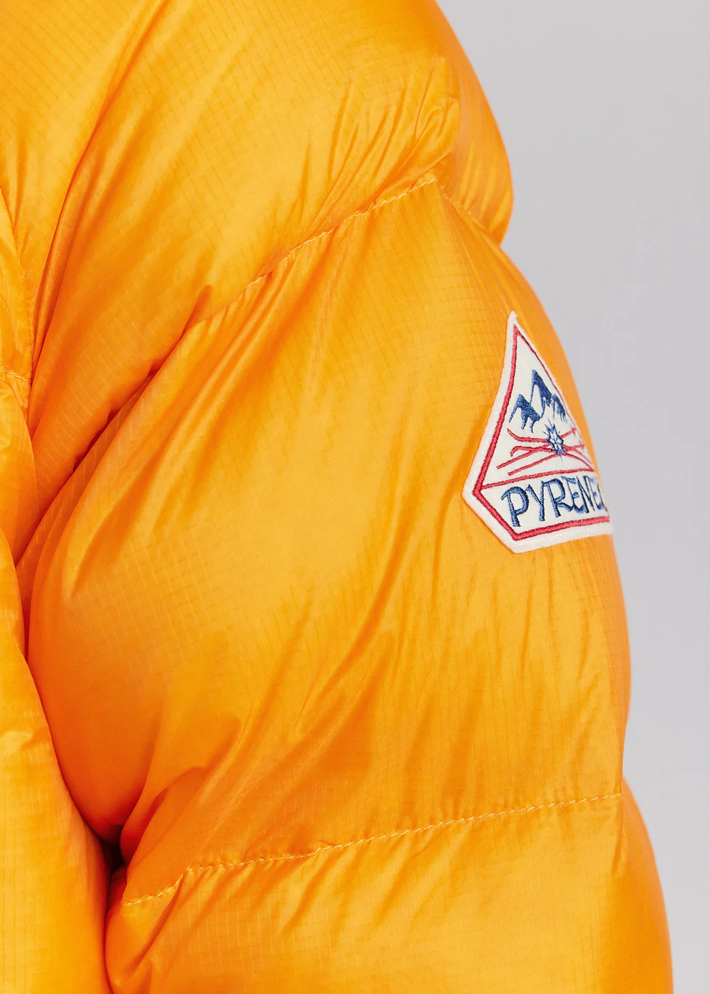 Doudoune unisexe pyrenex Sten ripstop cadium yellow - Image 9
