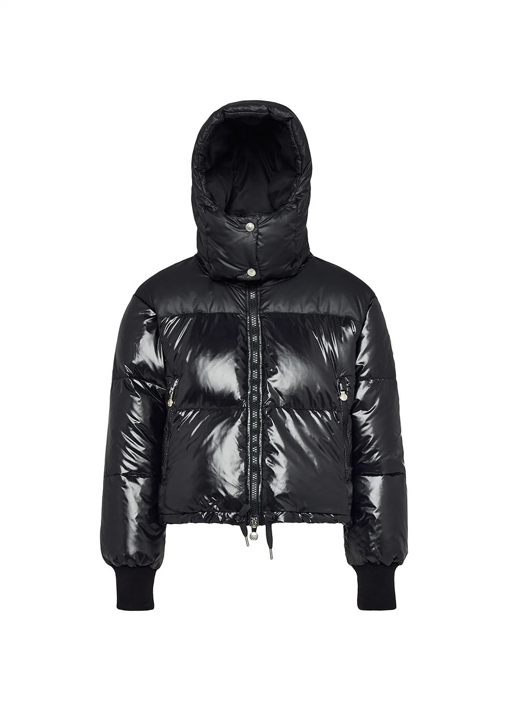 Doudoune courte à capuche pour femme Pyrenex Altic noire - Image 5