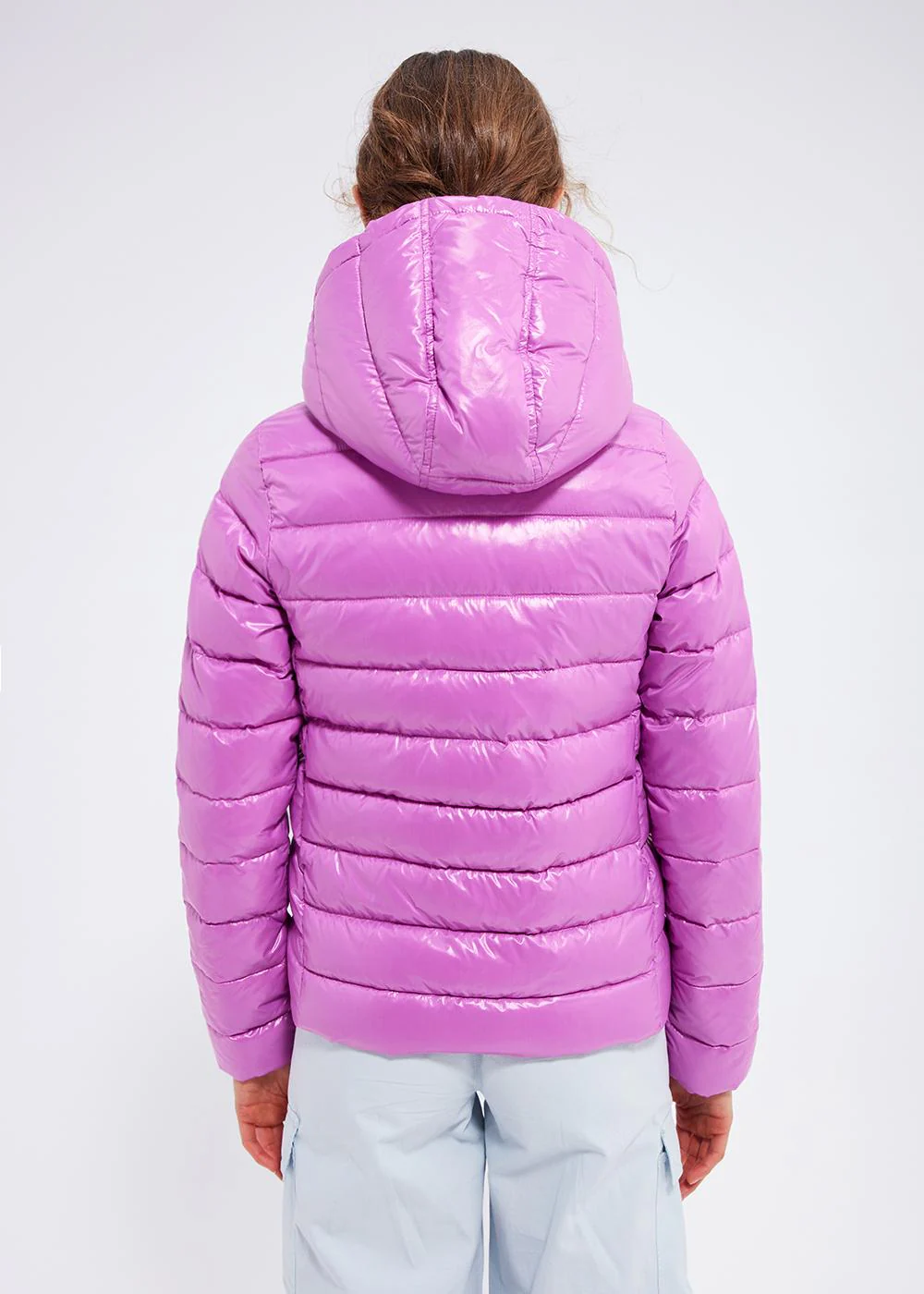 Doudoune brillante femme Pyrenex Spoutnic Fuchsia - Image 5