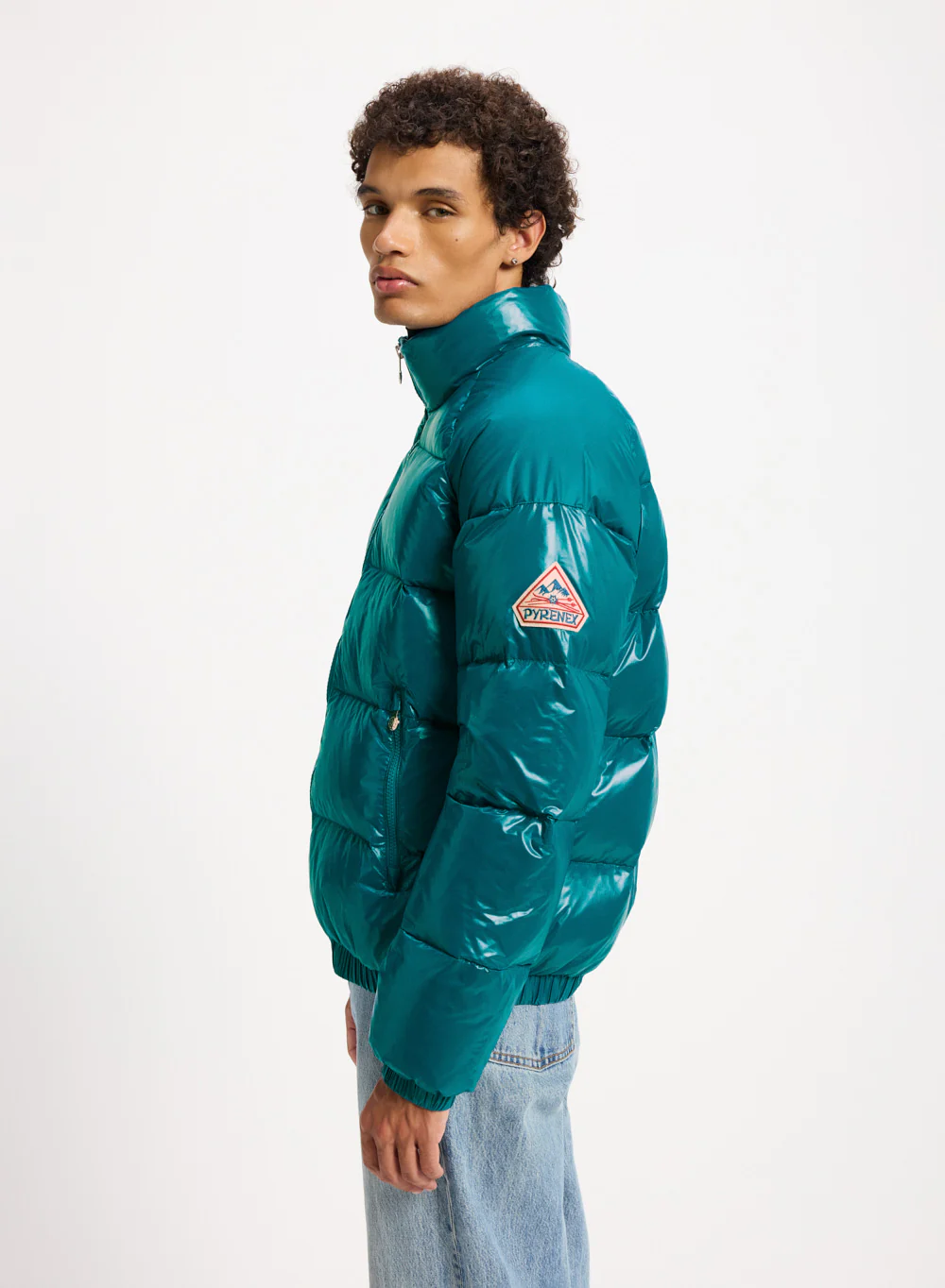 Doudoune Pyrenex Vintage Mythic unisexe bleu turquoise - Image 5