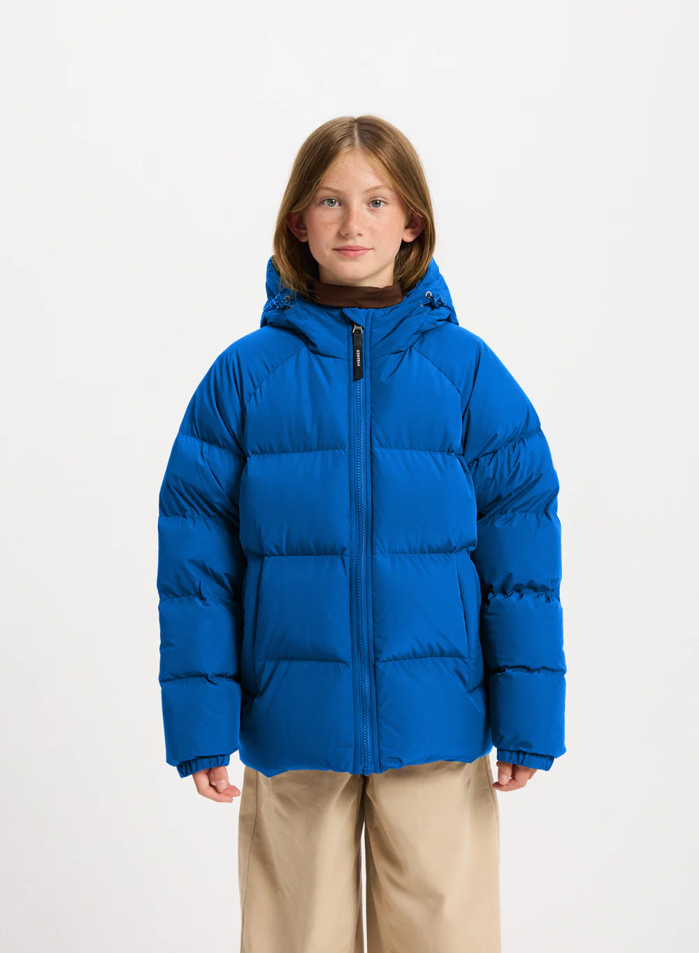 Doudoune enfant unisexe à capuche Pyrenex Sten Smooth adriatic