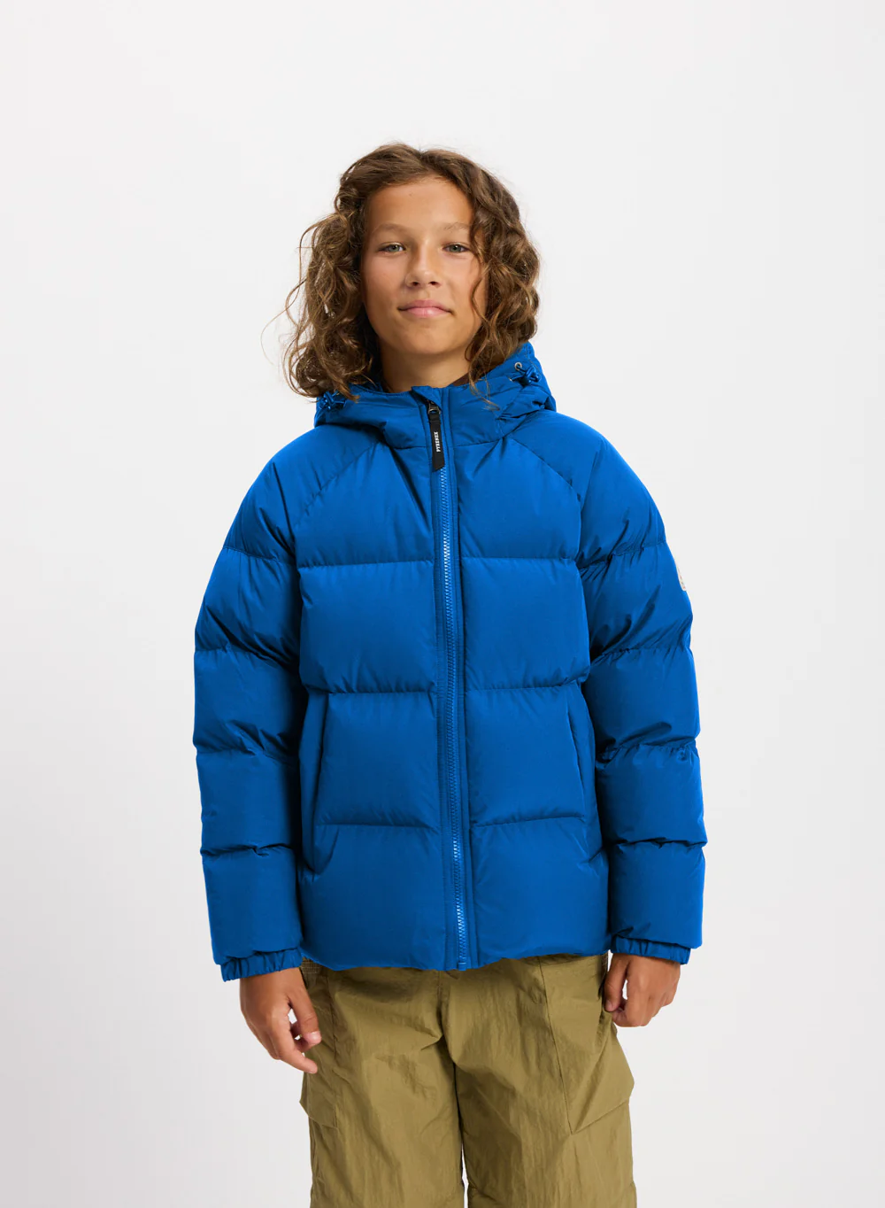 Doudoune enfant unisexe à capuche Pyrenex Sten Smooth adriatic - Image 2