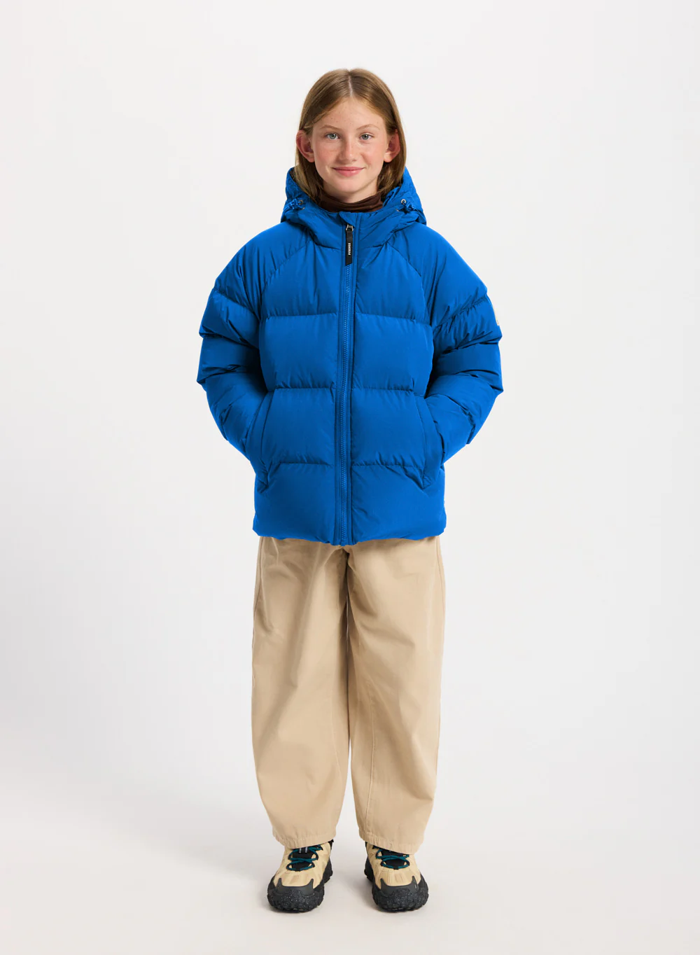 Doudoune enfant unisexe à capuche Pyrenex Sten Smooth adriatic - Image 3