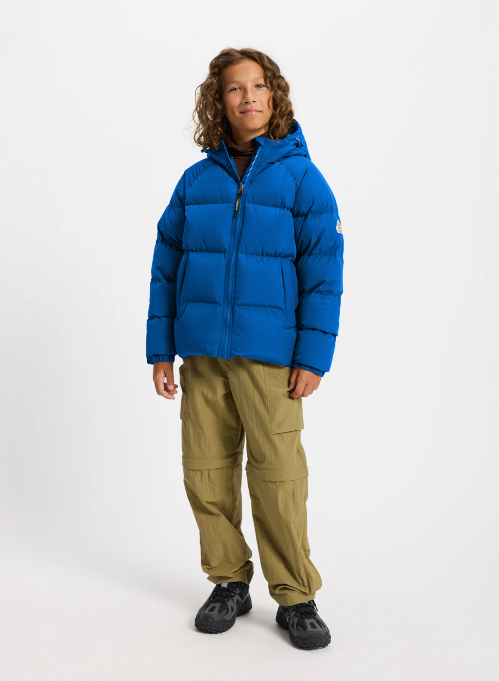 Doudoune enfant unisexe à capuche Pyrenex Sten Smooth adriatic - Image 4