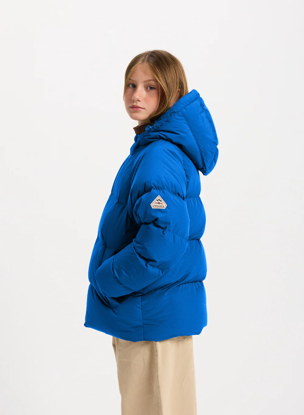 Doudoune enfant unisexe à capuche Pyrenex Sten Smooth adriatic - Image 5