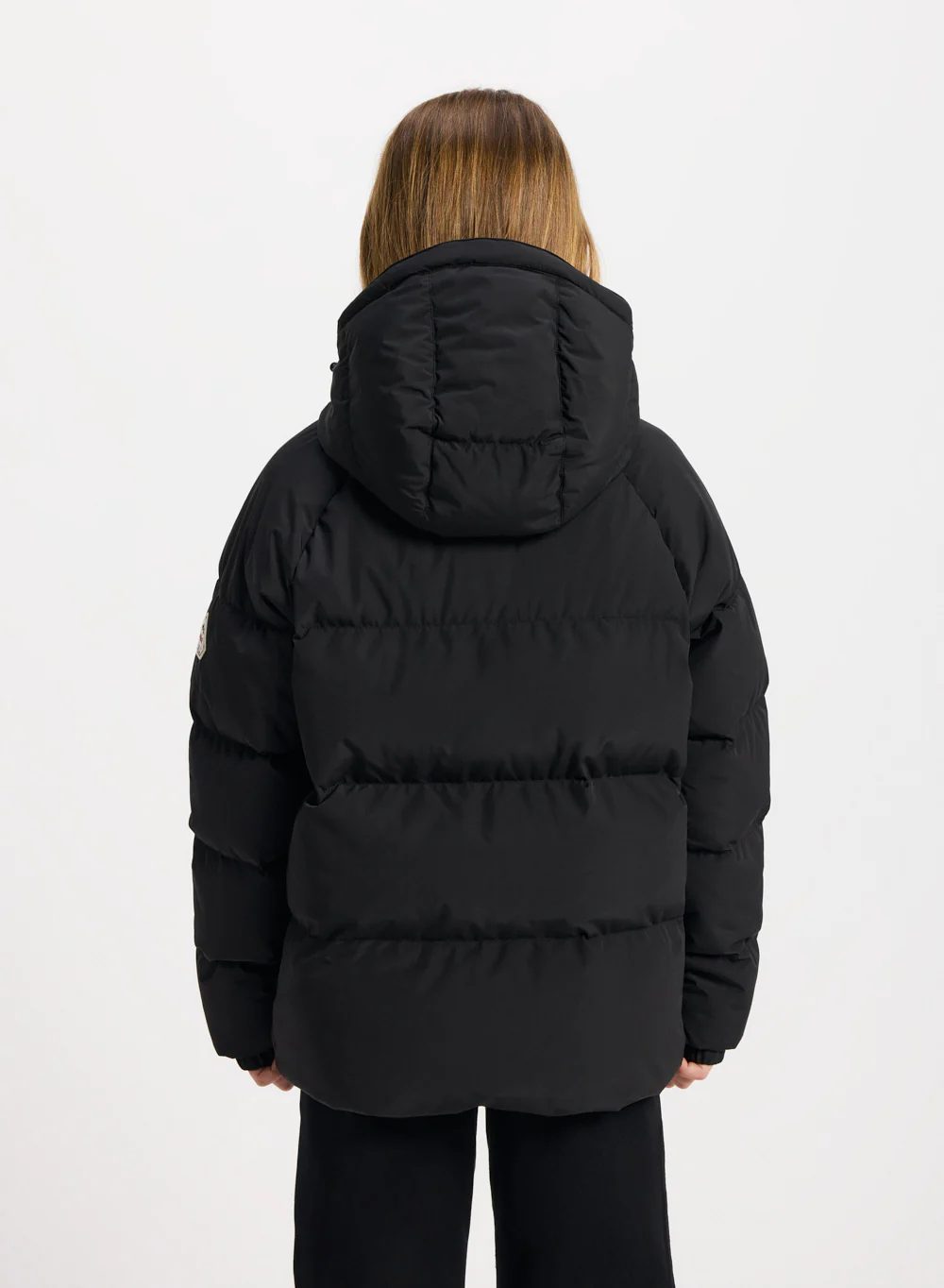 Doudoune enfant unisexe à capuche Pyrenex Sten Smooth noire - Image 8