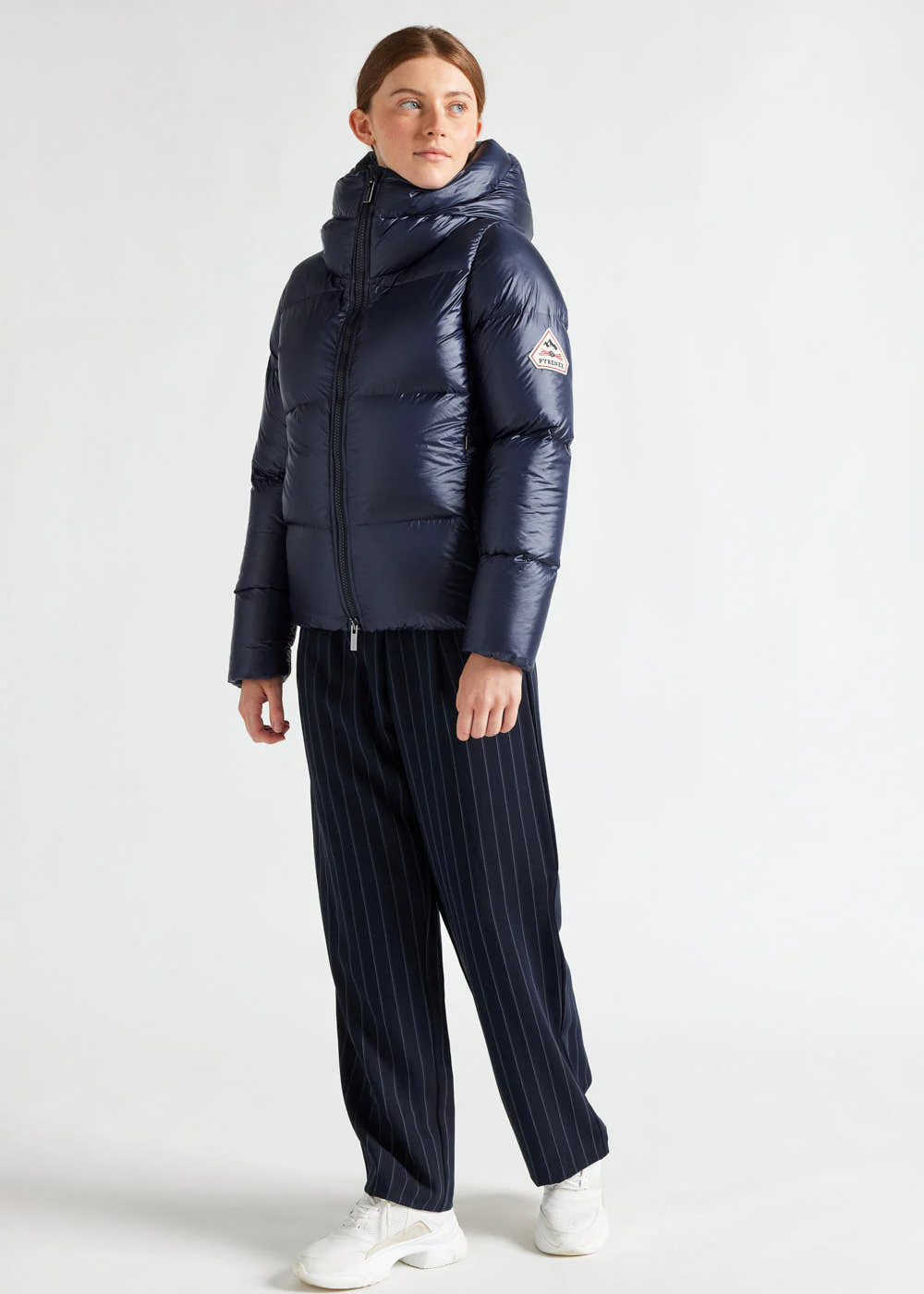 Doudoune femme Pyrenex Karla à capuche Amiral - Image 2